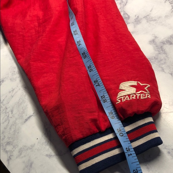 VTG 90’s Starter Boston Red Sox Nylon Pullover Windbreaker - Picture 12 of 15